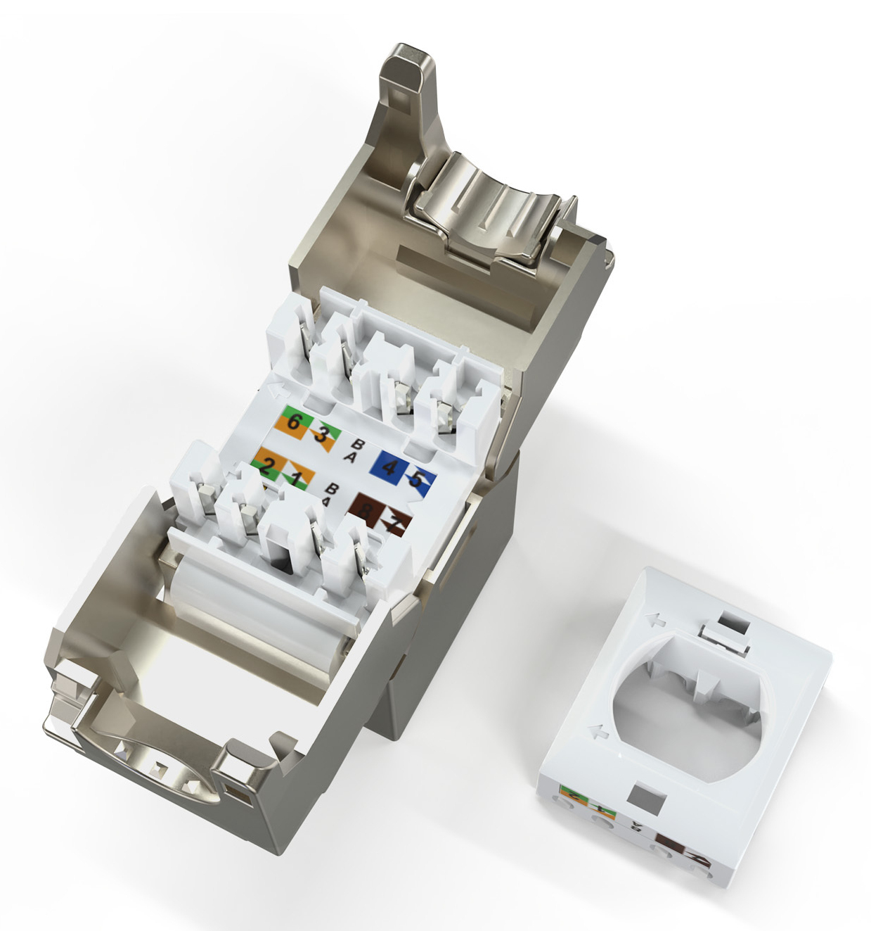 modularer Anschluss, elektrischer Block, Schraubenklemme, Drahtverbinder, Industrie-Modul