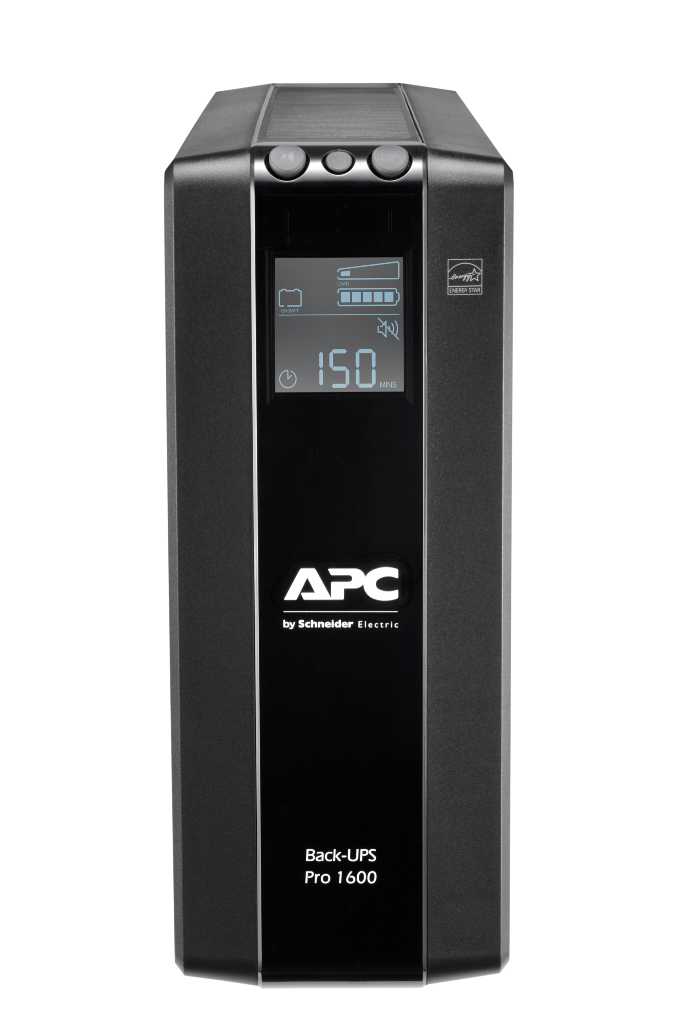 APC BR1600MI - Back UPS Pro BR 1600VA, 8 Outlets, AVR, LCD Interface