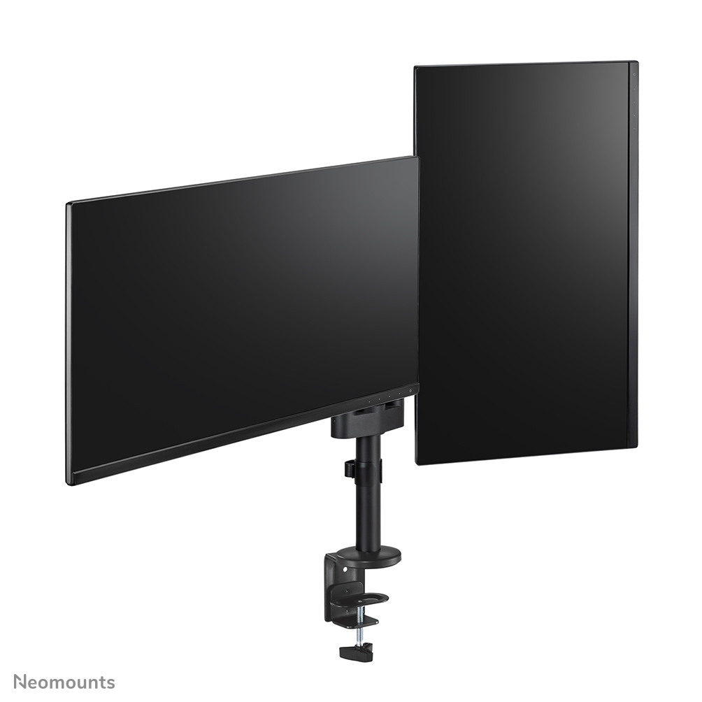Neomounts Monitor-Tischhalterung - Klemme /Bolzen - 43,2 cm (17") - 68,6 cm (27") - 100 x 100 mm - Höhenverstellung - Schwarz