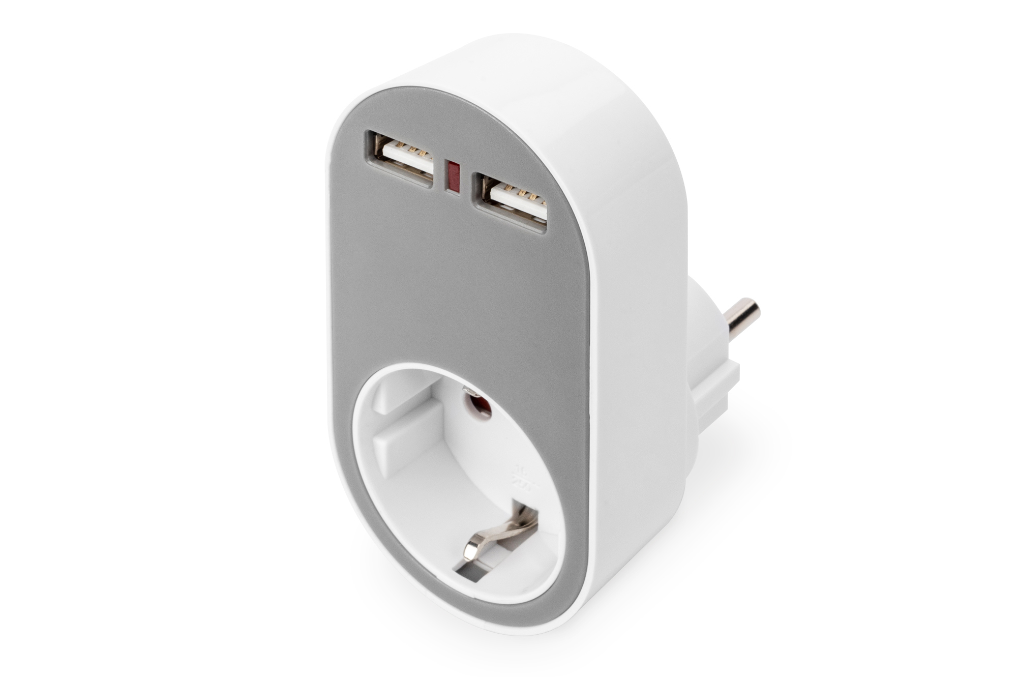 DIGITUS DA-70617 Universal Steckdosenadapter mit 2 x USB-A DIGITUS DA-70617 Universal Steckdosenadapter mit 2 x USB-A