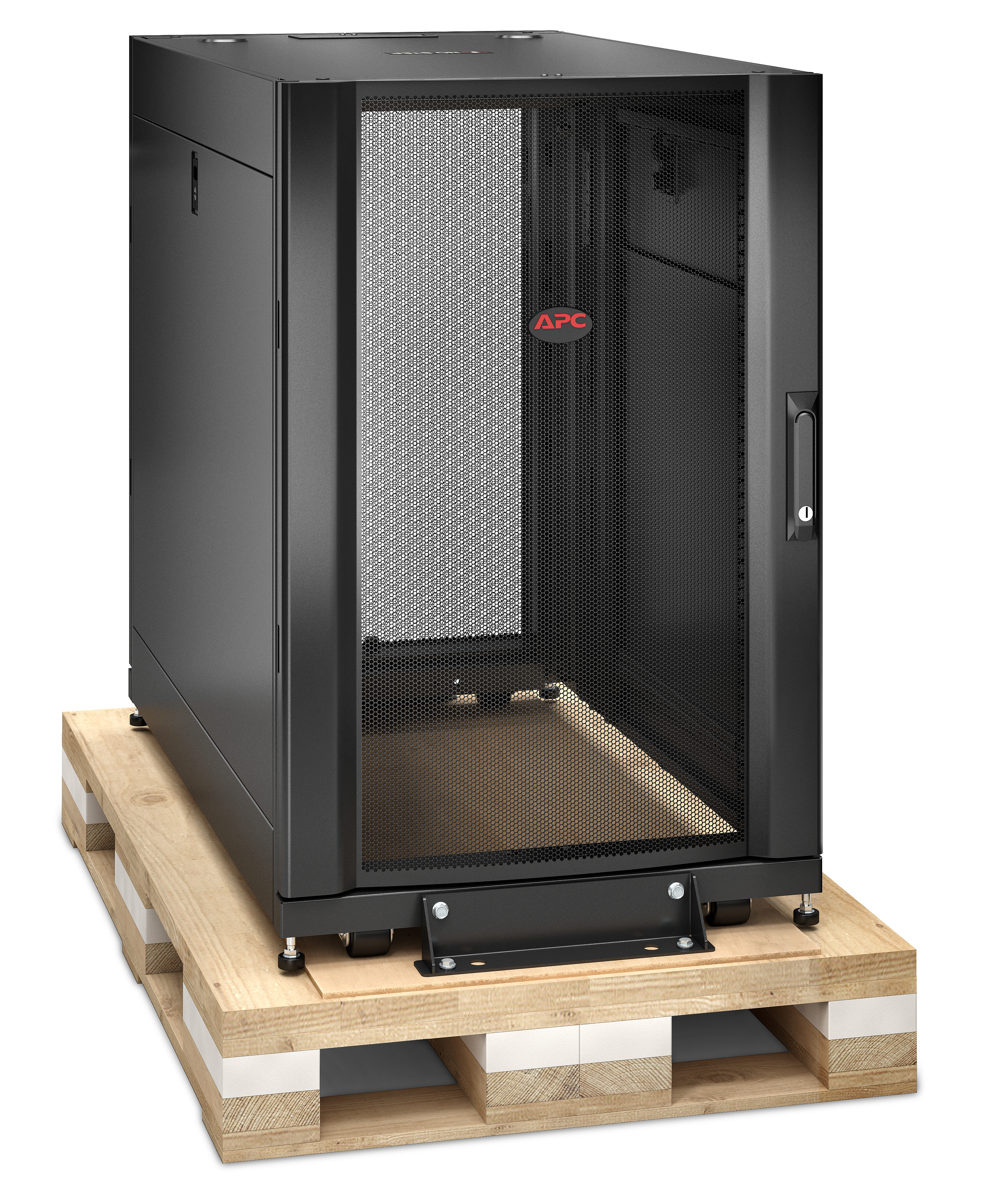 APC AR3106SP - NetShelter SX 18U Server Rack Enclosure 600mm x 1070mm w/ Sides Black Shock Packaging