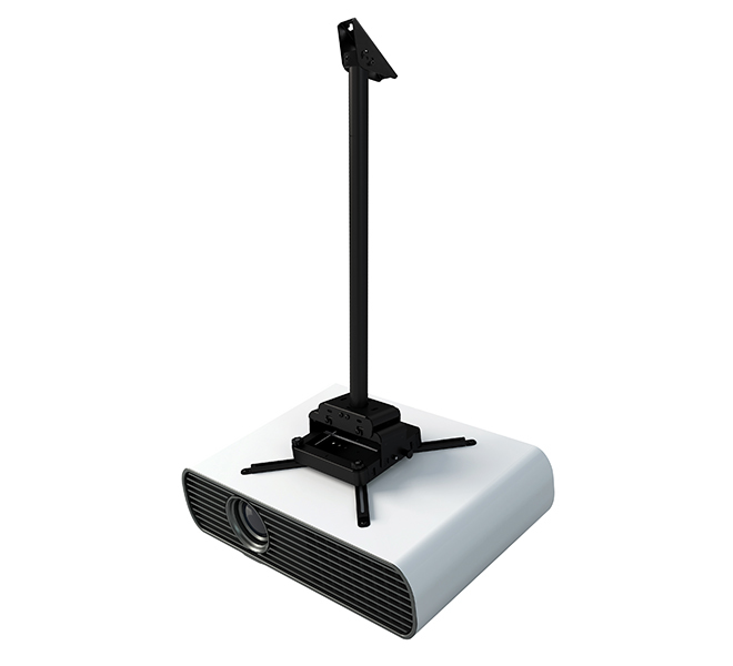 B-TECH SYSTEM 2 - Heavy Duty Projector Ceiling Mount with Micro-adjustment - 0.6m to 1m Ø50mm Pole BT893-AD/B B-TECH SYSTEM 2 - Heavy Duty Projector Ceiling Mount with Micro-adjustment - 0.6m to 1m Ø50mm Pole BT893-AD/B