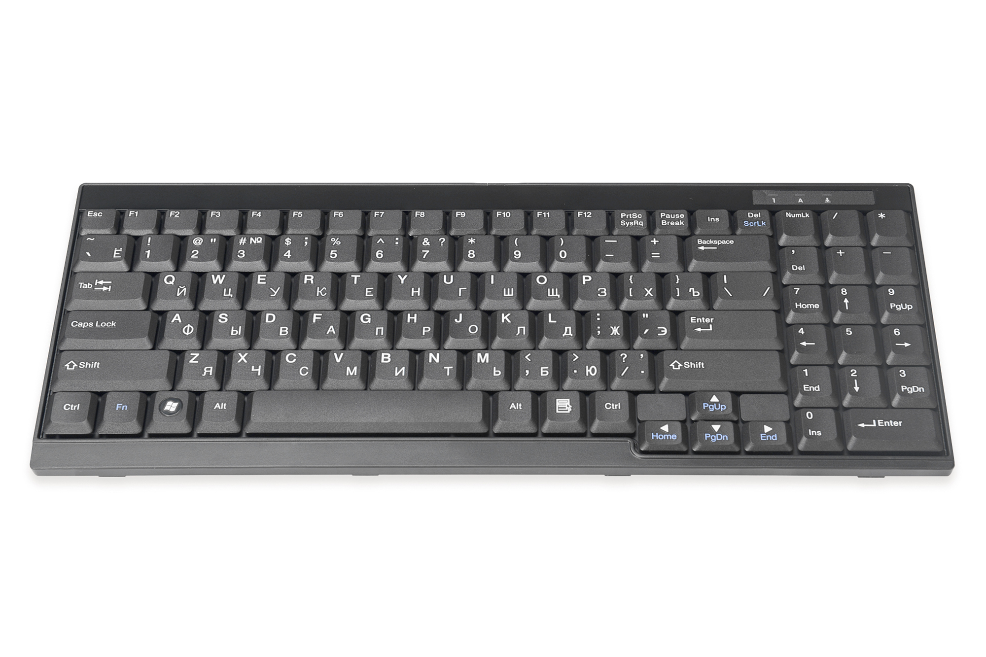 Tastatur, QWERTZ, mit Ziffernblock, mechanisch?, schwarz