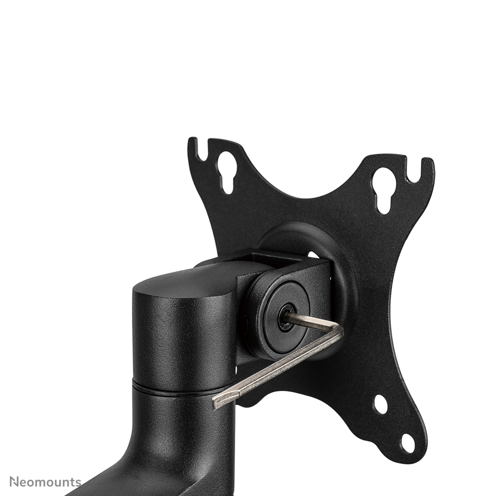 Neomounts Monitor-/Notebook-Tischhalterung - Notebook- & Monitorarm - Schwarz - Stahl - 29,5 cm (11.6") - 43,9 cm (17.3") - 68,6 cm (27")