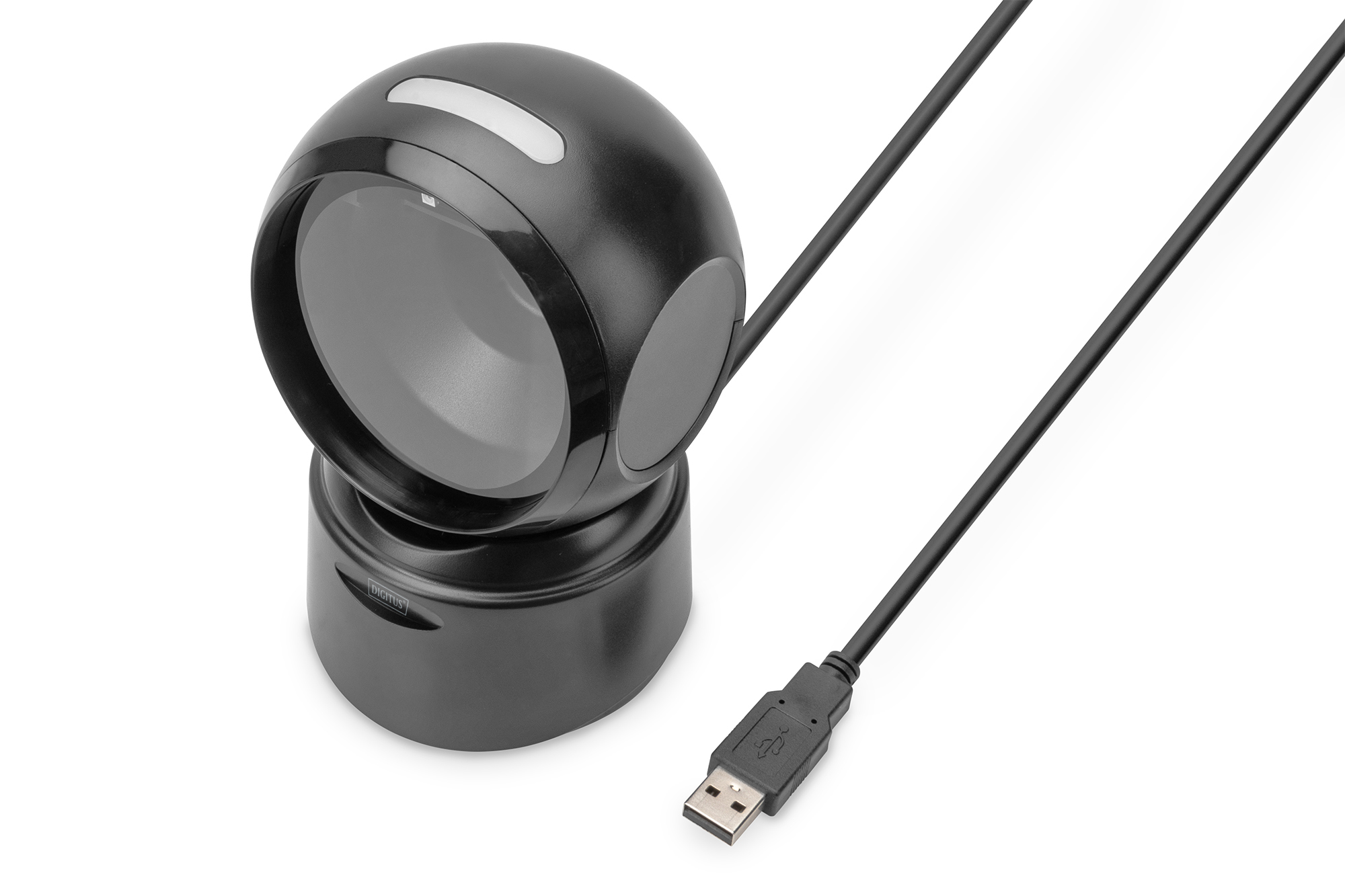 USB hub, Webcam light, Docking station, USB connector, Schwarzes Gerät
