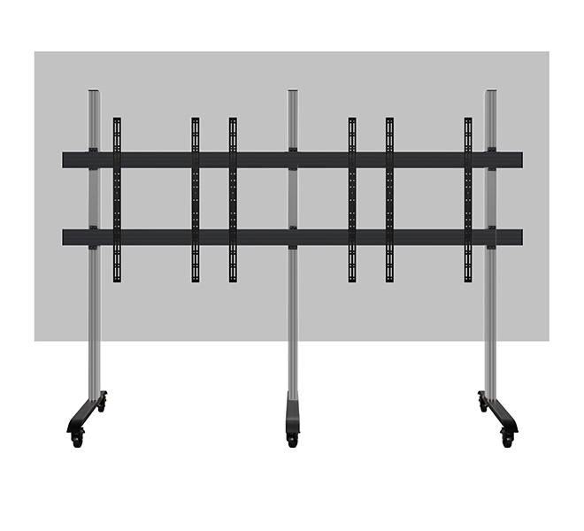 B-TECH SYSTEM X - Mobile Stand For LG 163inch All-In-One dvLED Displays BT83LG163-M/BS B-TECH SYSTEM X - Mobile Stand For LG 163inch All-In-One dvLED Displays BT83LG163-M/BS