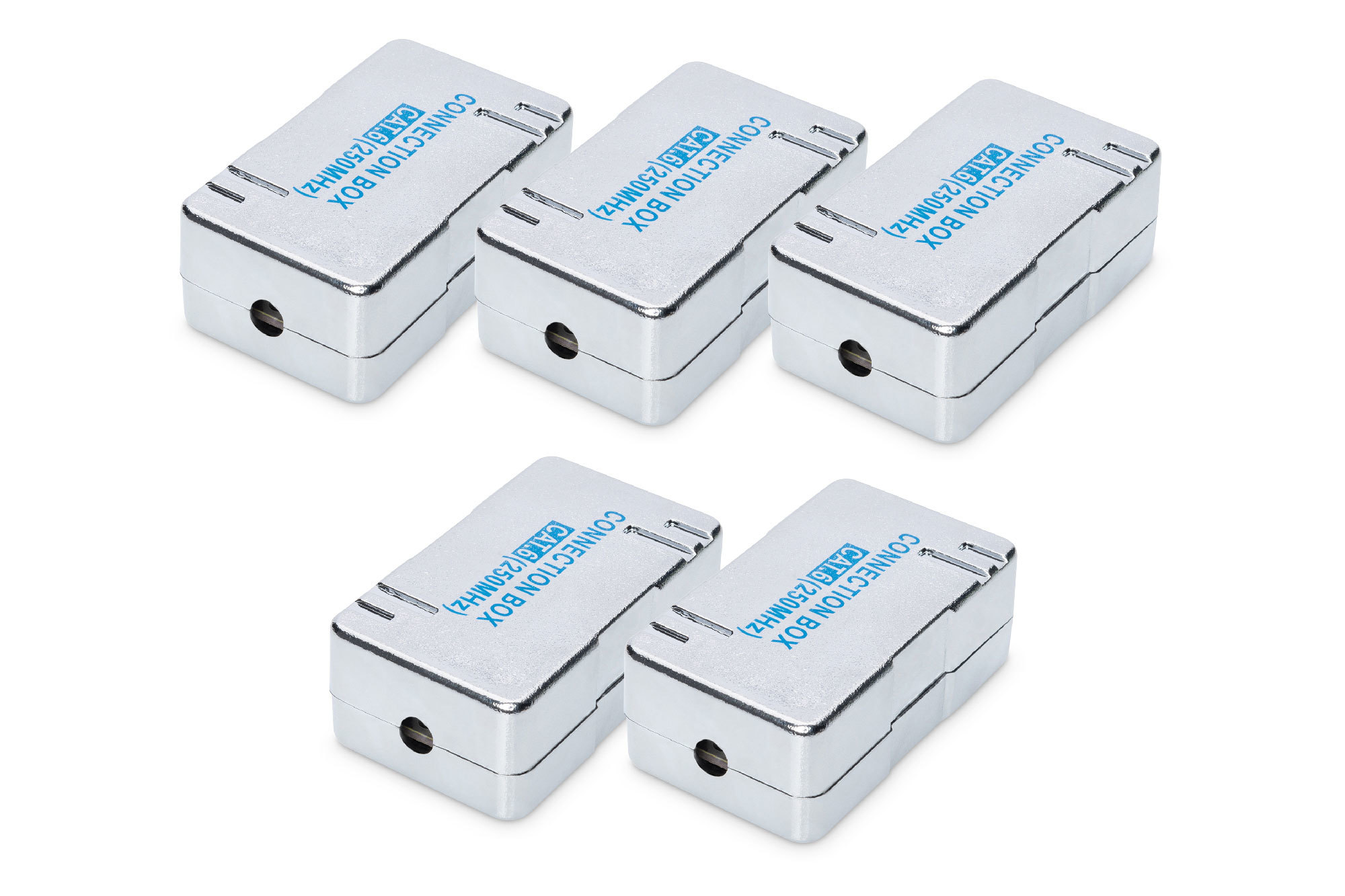 DIGITUS DN-93903-5 CAT 6 Verbindungsmodul für Twisted Pair Kabel - 5 Stk. Adapter, Elektronik