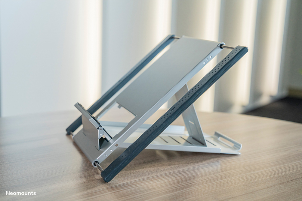 Neomounts Notebook & Tablet Ständer - Notebook-Armablage - Silber - 25,4 cm (10 Zoll) - 55,9 cm (22 Zoll) - 5 kg - 180 - 270 mm