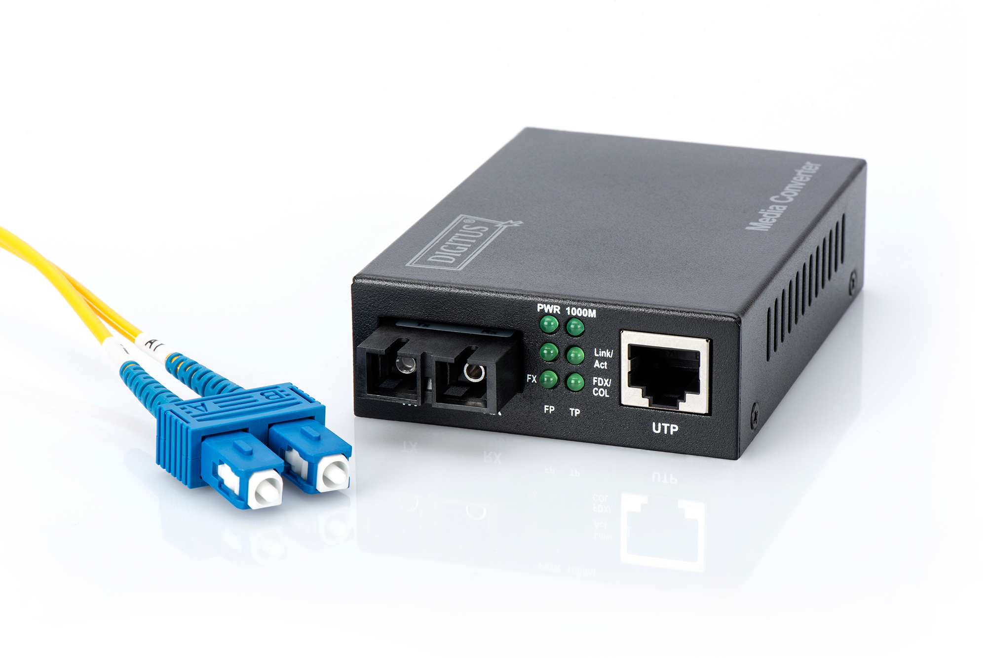 faseroptik, Transceiver, Modul, Netzwerkgerät, Tippfernübertragung