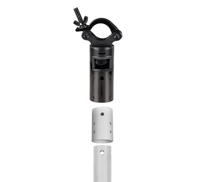 B-TECH SYSTEM V - Ø38mm Pole Adaptor for System 2 BT5950/W