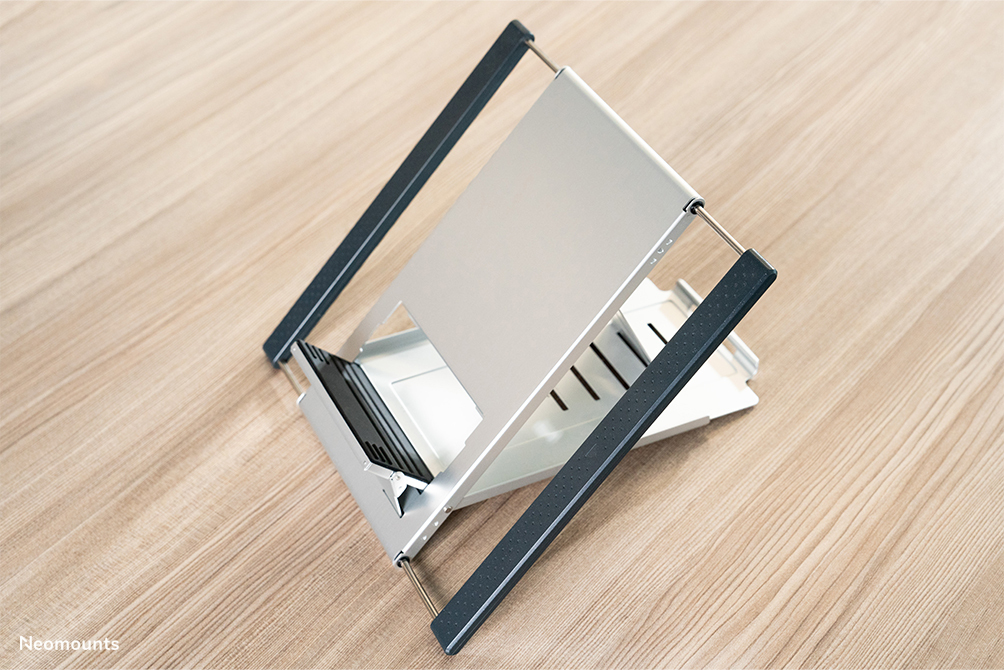 Neomounts Notebook & Tablet Ständer - Notebook-Armablage - Silber - 25,4 cm (10 Zoll) - 55,9 cm (22 Zoll) - 5 kg - 180 - 270 mm