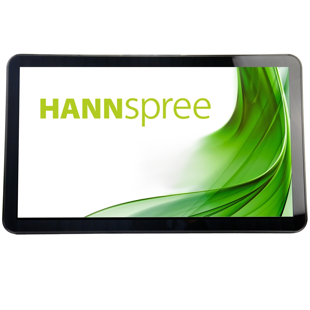 Tablet, Touchscreen, schwarzer Rahmen, Breitbild, Hannspree