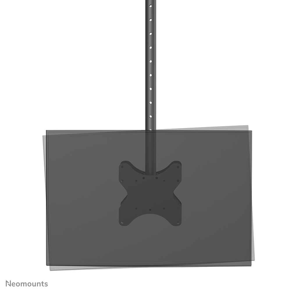 Neomounts TV Deckenhalterung für zwei Bildschirme, neigbar, schwenkbar, drehbar (VESA 200x200) CL35-340BL22