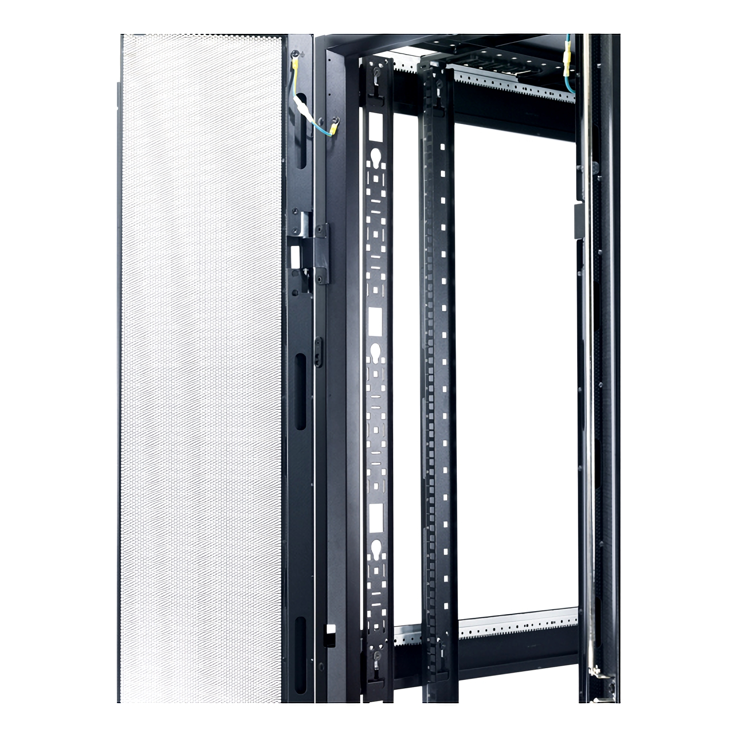 rack, Serverrack, Datenzentrum, Metallrahmen, Gehäuse