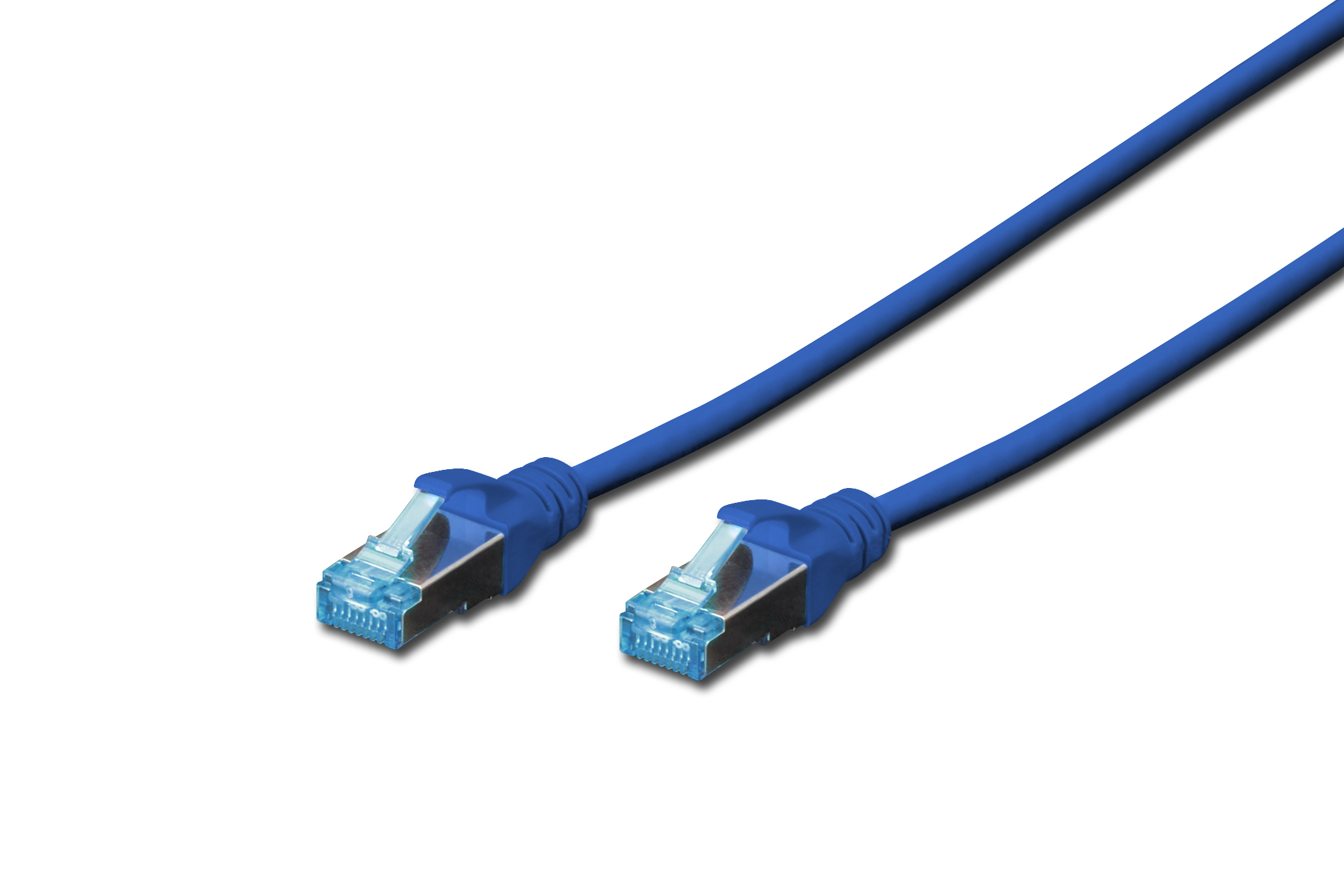 Netzwerk-Kabel, RJ45, Ethernet, Cat5e/Cat6, Blaues Kabel