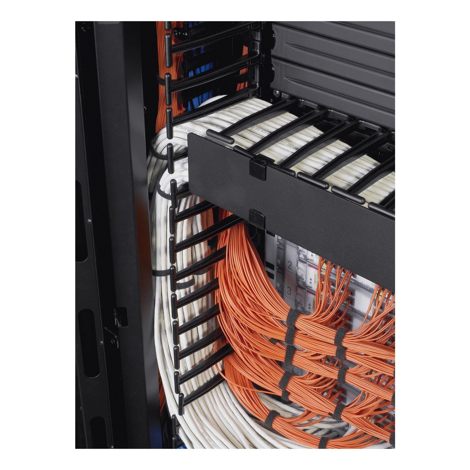 Serverrack, Kabelmanagement, Kabelbündel, RJ45, Netzwerk-Hardware