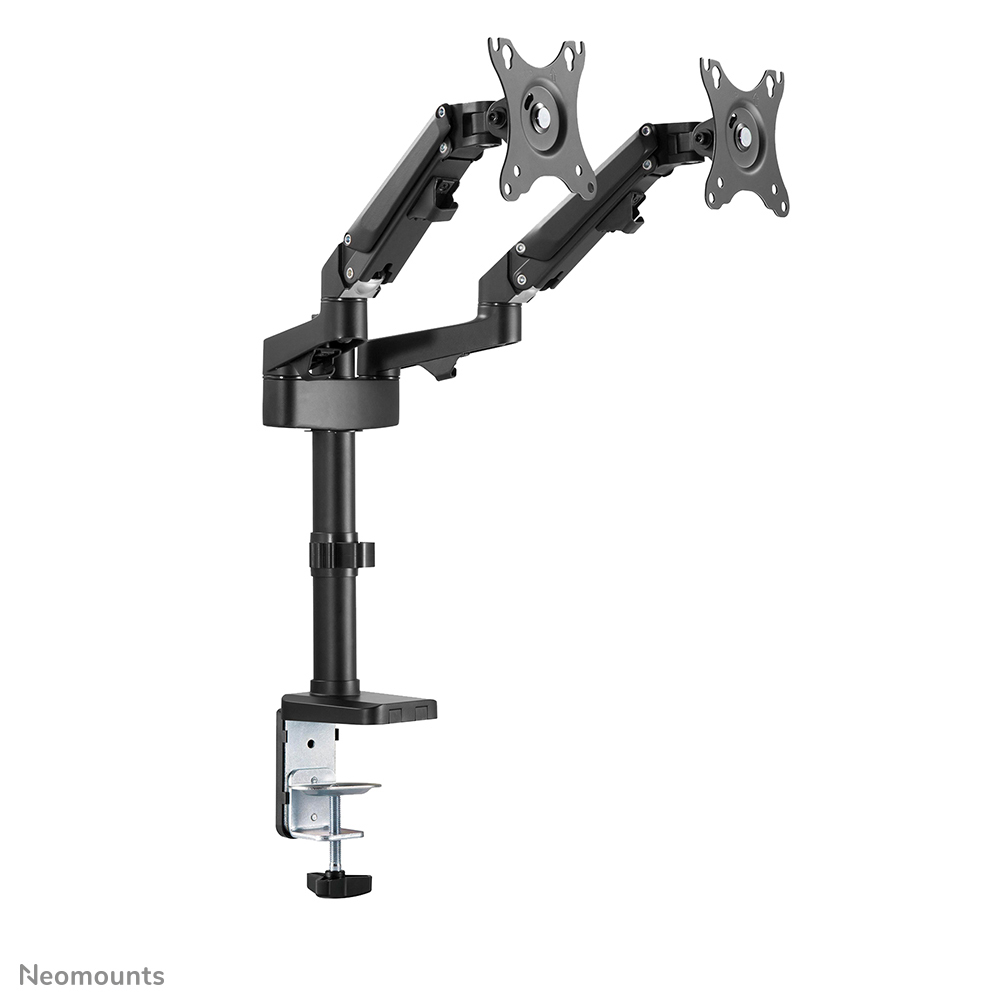 Neomounts Monitor-Tischhalterung - Klemme /Bolzen - 7 kg - 43,2 cm (17 Zoll) - 68,6 cm (27 Zoll) - 100 x 100 mm - Schwarz