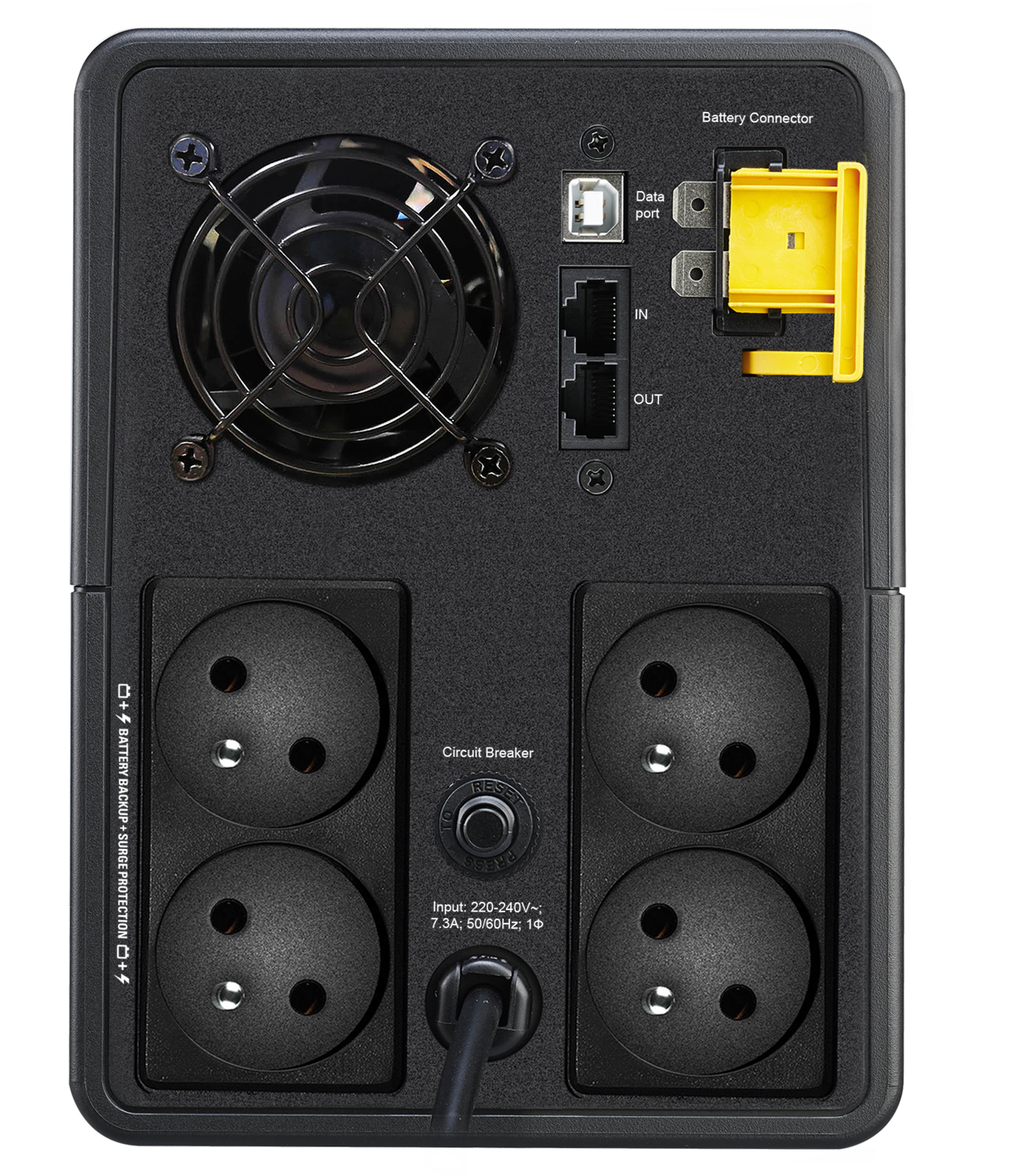 APC BX1600MI-FR - Back-UPS 1600VA, 230V, AVR, French Sockets APC BX1600MI-FR - Back-UPS 1600VA, 230V, AVR, French Sockets