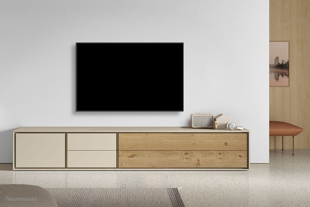 Neomounts TV-Wandhalterung - 81,3 cm (32 Zoll) - 165,1 cm (65 Zoll) - 100 x 100 mm - 400 x 400 mm - 0 - 12 Grad  - Schwarz