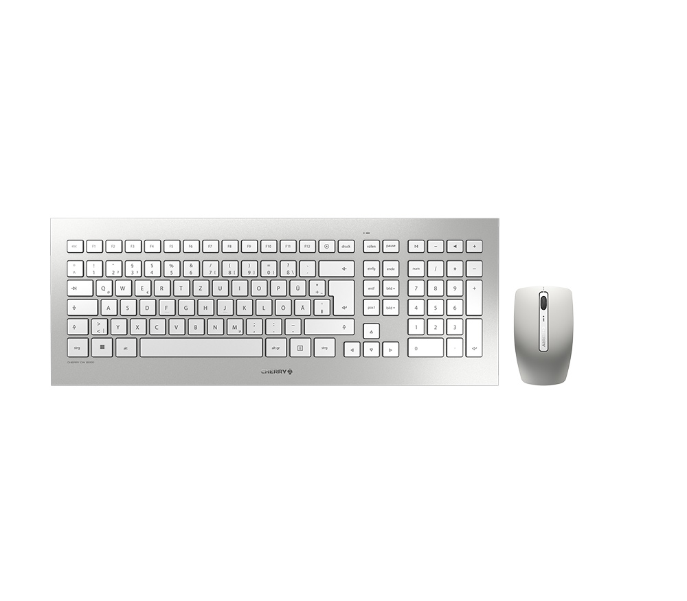 Cherry Tastatur-Maus-Set DW 8000 (JD-0310DE), weiß