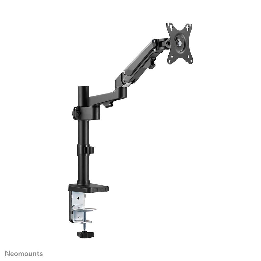 Neomounts Monitor-Tischhalterung - Klemme /Bolzen - 7 kg - 43,2 cm (17 Zoll) - 68,6 cm (27 Zoll) - 100 x 100 mm - Schwarz