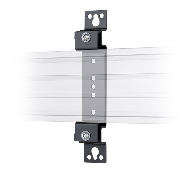 B-TECH SYSTEM X - Adjustable Depth Rail Mounting Bracket BT8390-WFK5/B B-TECH SYSTEM X - Adjustable Depth Rail Mounting Bracket BT8390-WFK5/B
