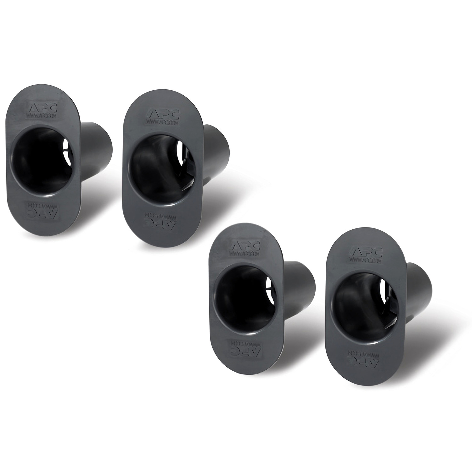Ohrstöpsel, Ohrstöpsel-Stopper, Siliconeinsatz, Grau, 4er-Pack
