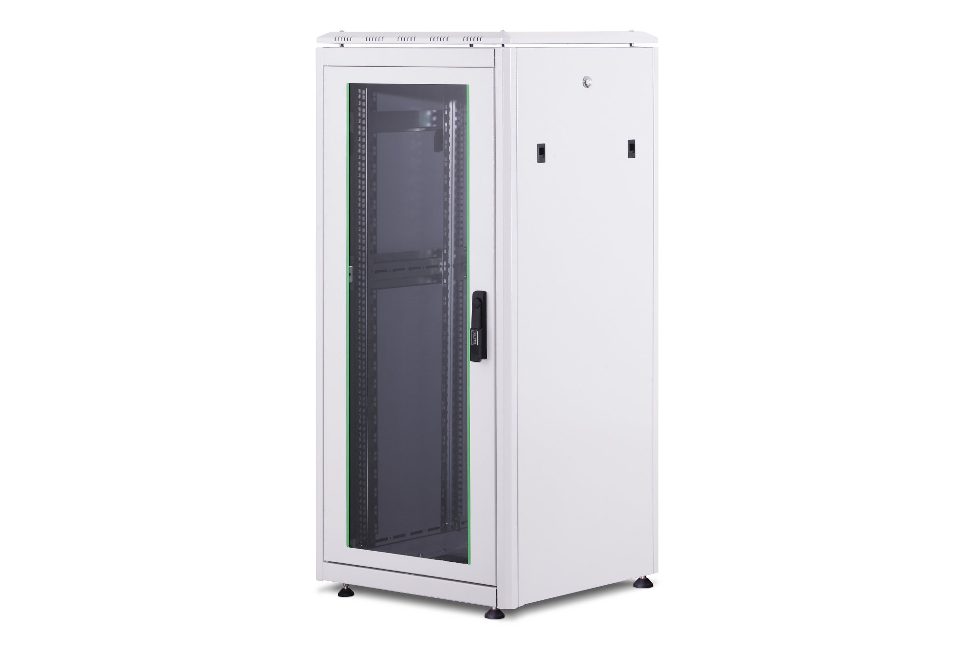 DIGITUS DN-19 26U-6/6-1 Netzwerkschrank Unique Serie - 600x600 mm (BxT) Elektronik, Hardware, Kühlschrank, Kabinett, Mobiliar