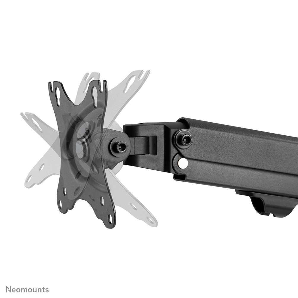 Neomounts Monitor-Tischhalterung - Klemme /Bolzen - 7 kg - 43,2 cm (17 Zoll) - 68,6 cm (27 Zoll) - 100 x 100 mm - Schwarz