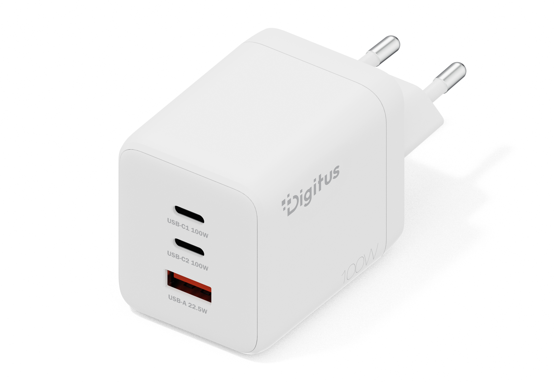 Ladegerät, USB-C, USB-A, 2-Port, Kompakt