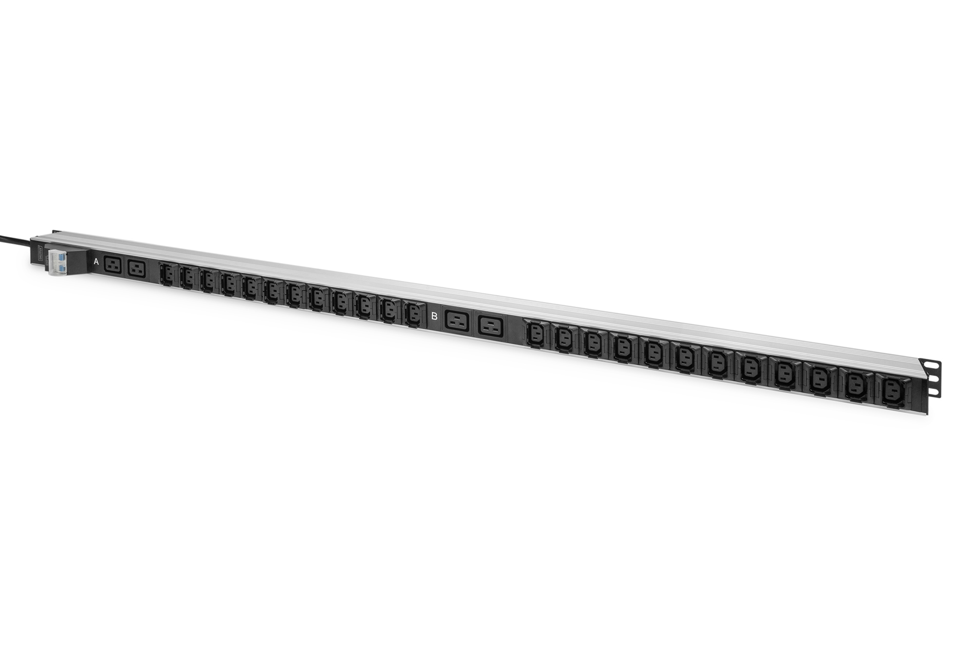 server rack, Steckdosenleiste, Rackmontage, 24-Port, Elektrische Leiste
