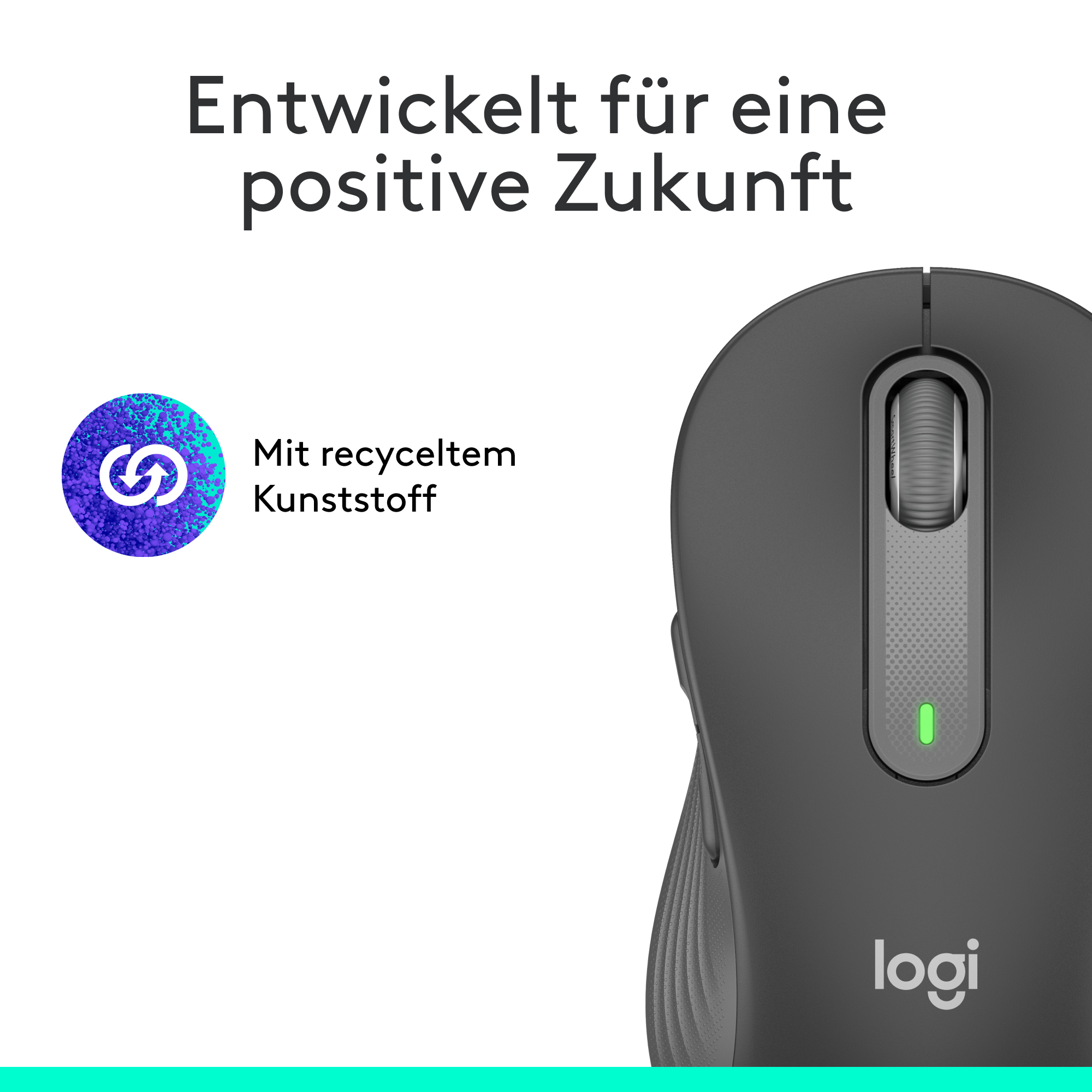 Logitech Maus Signature M650, graphite