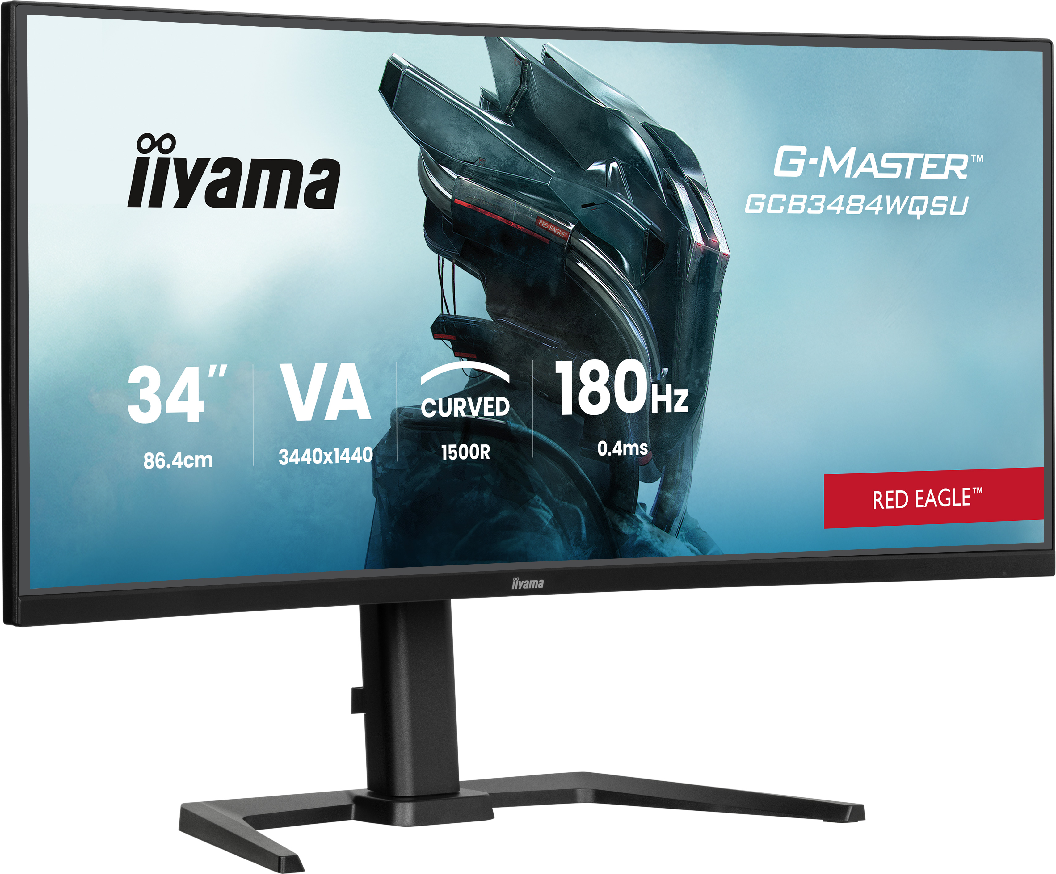 IIYAMA Monitor GCB3484WQSU-B1 Computerausrüstung, Überwachen, Bildschirm, FERNSEHER