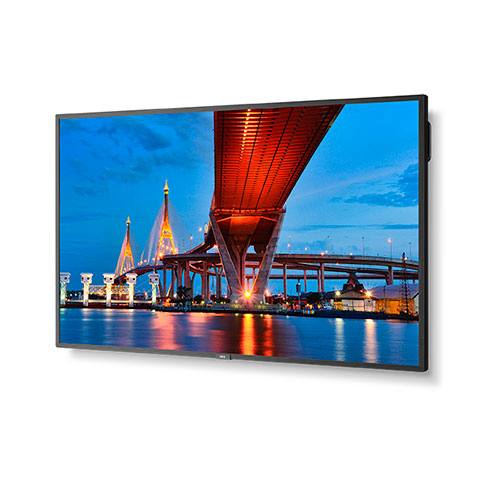 LED-Display, Fernseher, Monitor, ultra-dünn, Stadtansicht