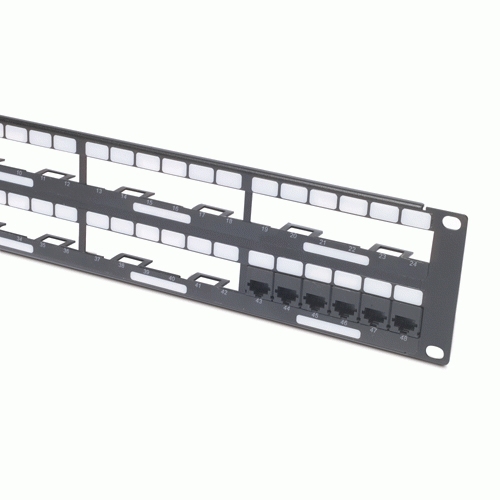 APC AR8452 - Data Distribution 2U Panel, Holds 8 each Data Distribution Cables for a Total of 48 Ports APC AR8452 - Data Distribution 2U Panel, Holds 8 each Data Distribution Cables for a Total of 48 Ports