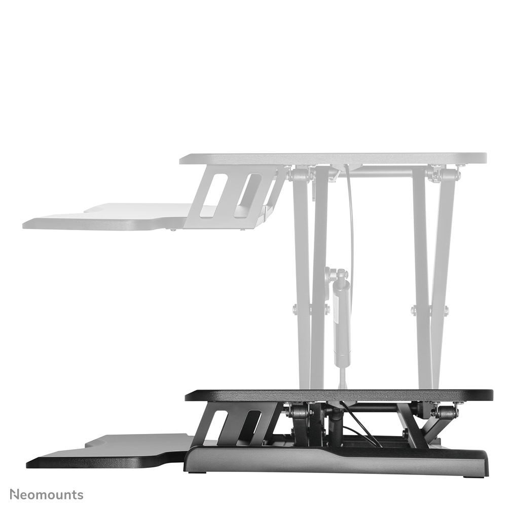 Neomounts Sitz-Steh-Arbeitsplatz - Schwarz - -25,4 mm (-1 Zoll) - -25,4 mm (-1 Zoll) - 110 - 510 mm - 15 kg - China