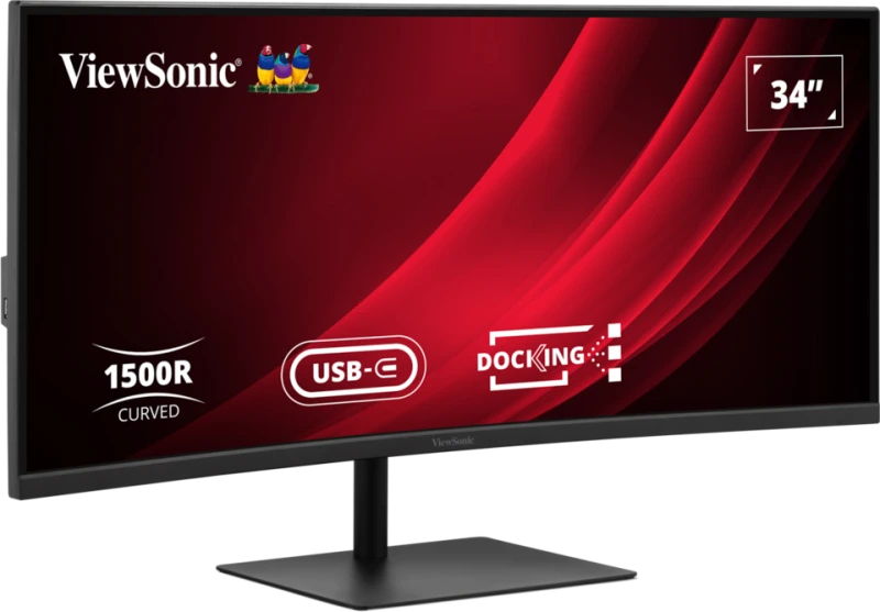 monitor, 34 Zoll, gewölbt, USB-C, dockbar