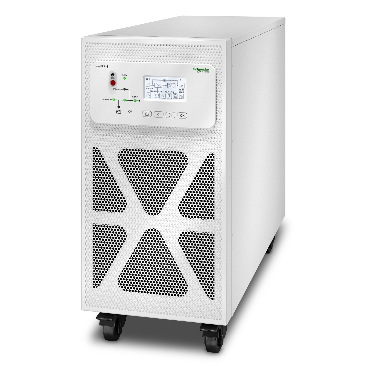 APC E3SUPS10KH - Easy UPS 3S 10 kVA 400 V 3:3 UPS for external batteries APC E3SUPS10KH - Easy UPS 3S 10 kVA 400 V 3:3 UPS for external batteries