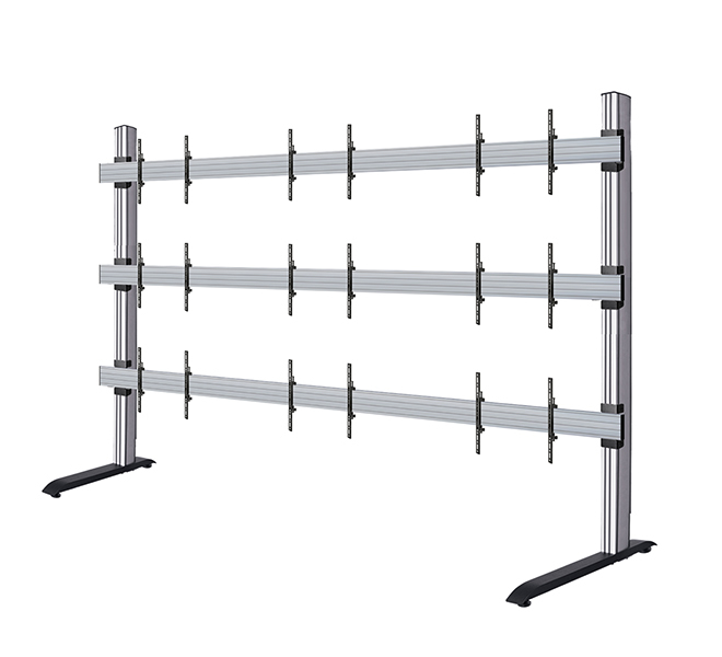 B-TECH SYSTEM X - 163 inch LG LSAC LED Bloc Ultimate Freestanding Videowall Display BT9370-LG-LSAC-3X3/BS B-TECH SYSTEM X - 163 inch LG LSAC LED Bloc Ultimate Freestanding Videowall Display BT9370-LG-LSAC-3X3/BS