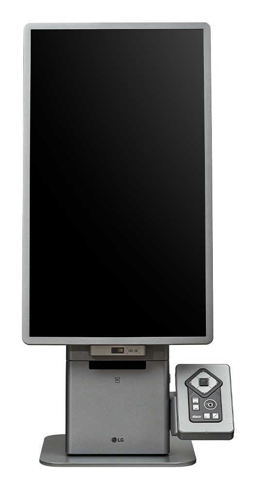 monitor, stativ, lcd, gerät, LG