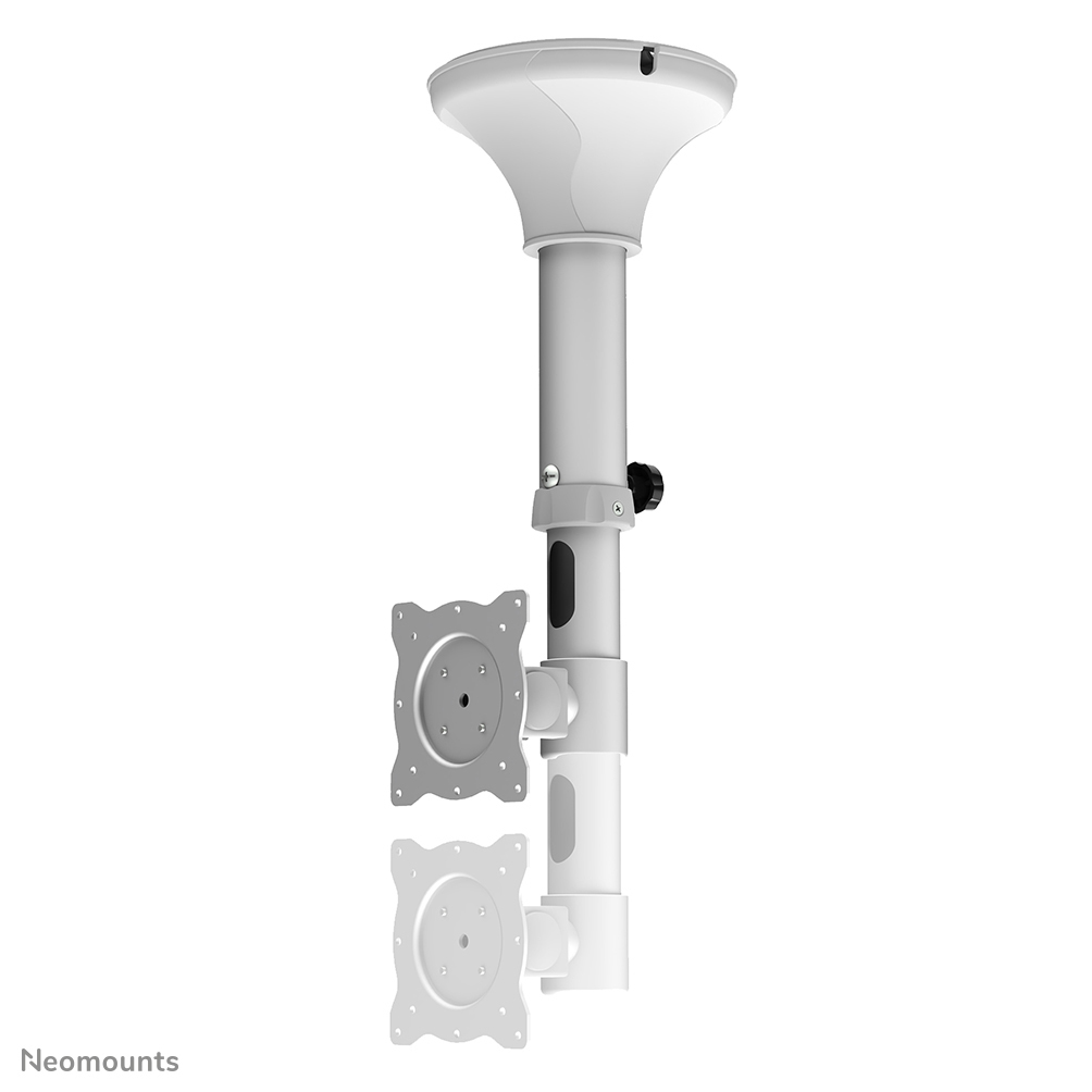 Neomounts Monitor-Deckenhalterung - 12 kg - 25,4 cm (10") - 76,2 cm (30") - 75 x 75 mm - 100 x 100 mm - 370 - 470 mm
