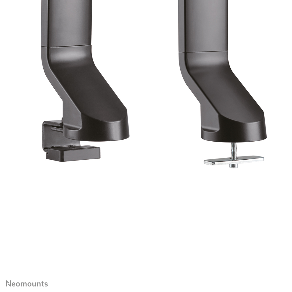 Neomounts Monitor-Tischhalterung - Klemme /Bolzen - 8 kg - 25,4 cm (10 Zoll) - 81,3 cm (32 Zoll) - 100 x 100 mm - Schwarz