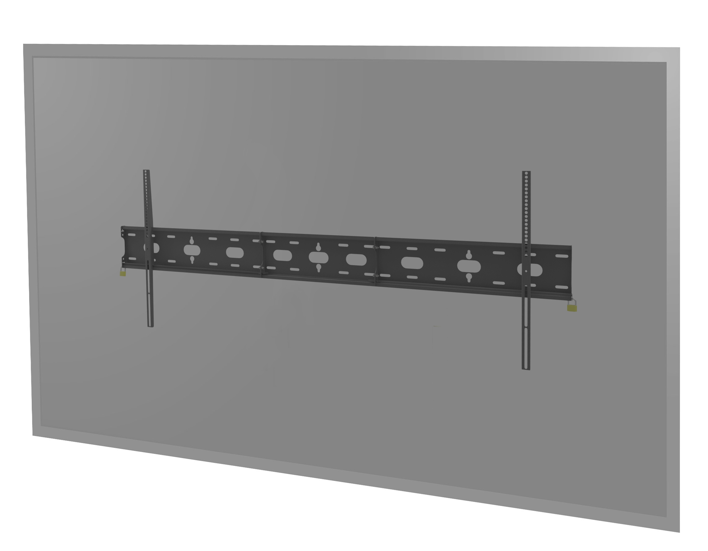 TV-Halterung, Wandhalterung, Neigbarer Arm, Metallträger, TV-Träger