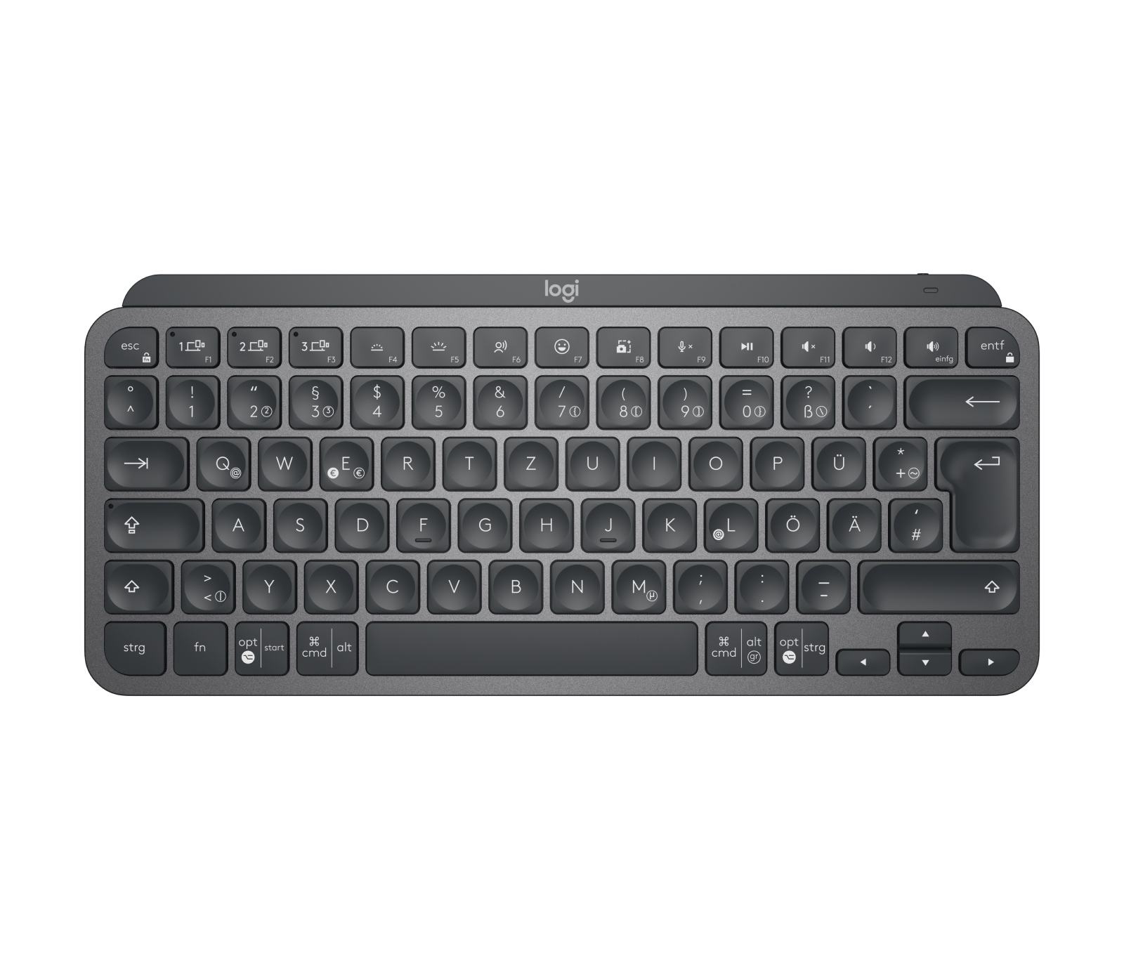 keyboard, wireless, kompakt, qwerty, deutsches-layout