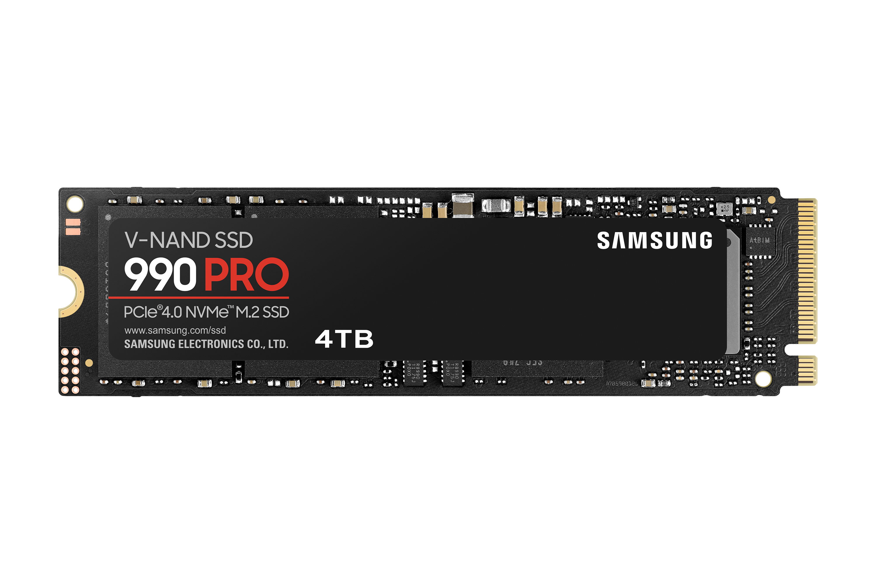 SSD Samsung M.2 2280 990 Pro 4 TB PCIe 4.0 x4 (MZ-V9P4T0BW) Computerausrüstung, Elektronik, Hardware, Überwachen, Bildschirm