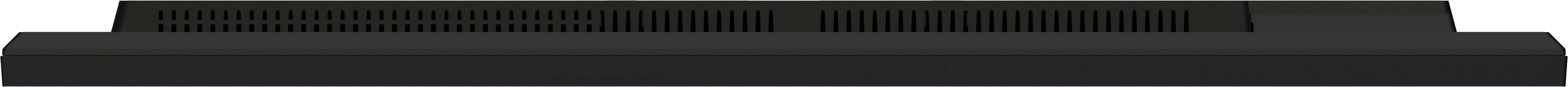braid, ridge, black, slim, front