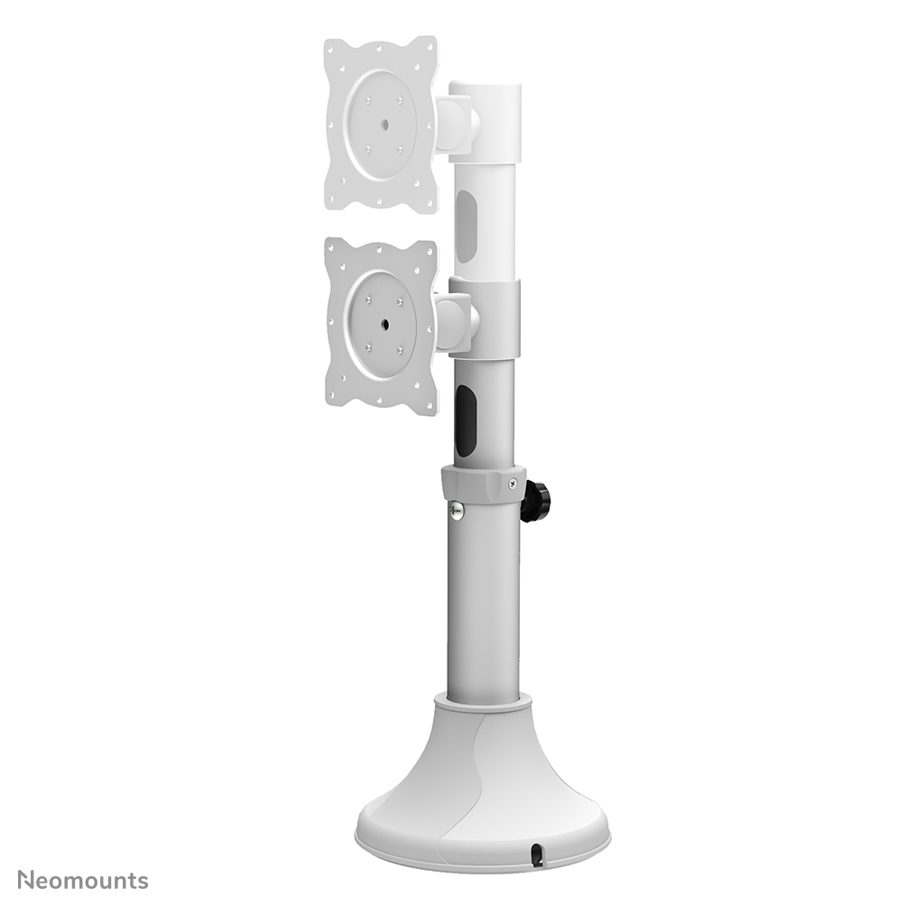 Neomounts Monitor-Tischhalterung - 12 kg - 25,4 cm (10") - 76,2 cm (30") - 100 x 100 mm - Höhenverstellung - Silber