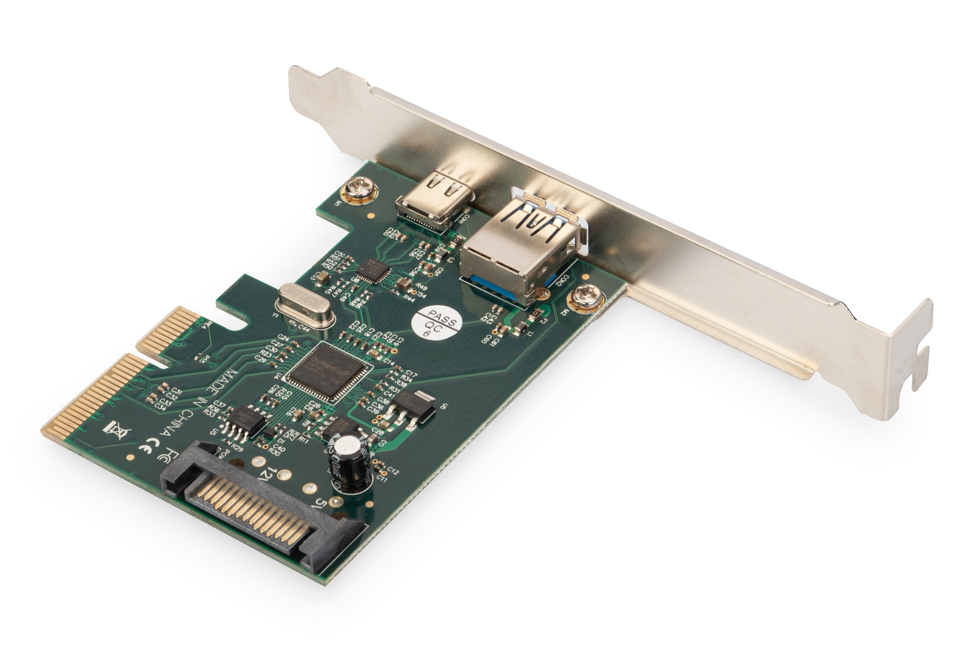 DIGITUS DS-30225 PCIe Karte, USB Typ-C™ + USB A DIGITUS DS-30225 PCIe Karte, USB Typ-C™ + USB A