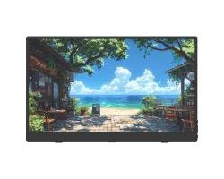 Küstenbild, Strand, Meer, Sitzecke, Schwarzrahmen