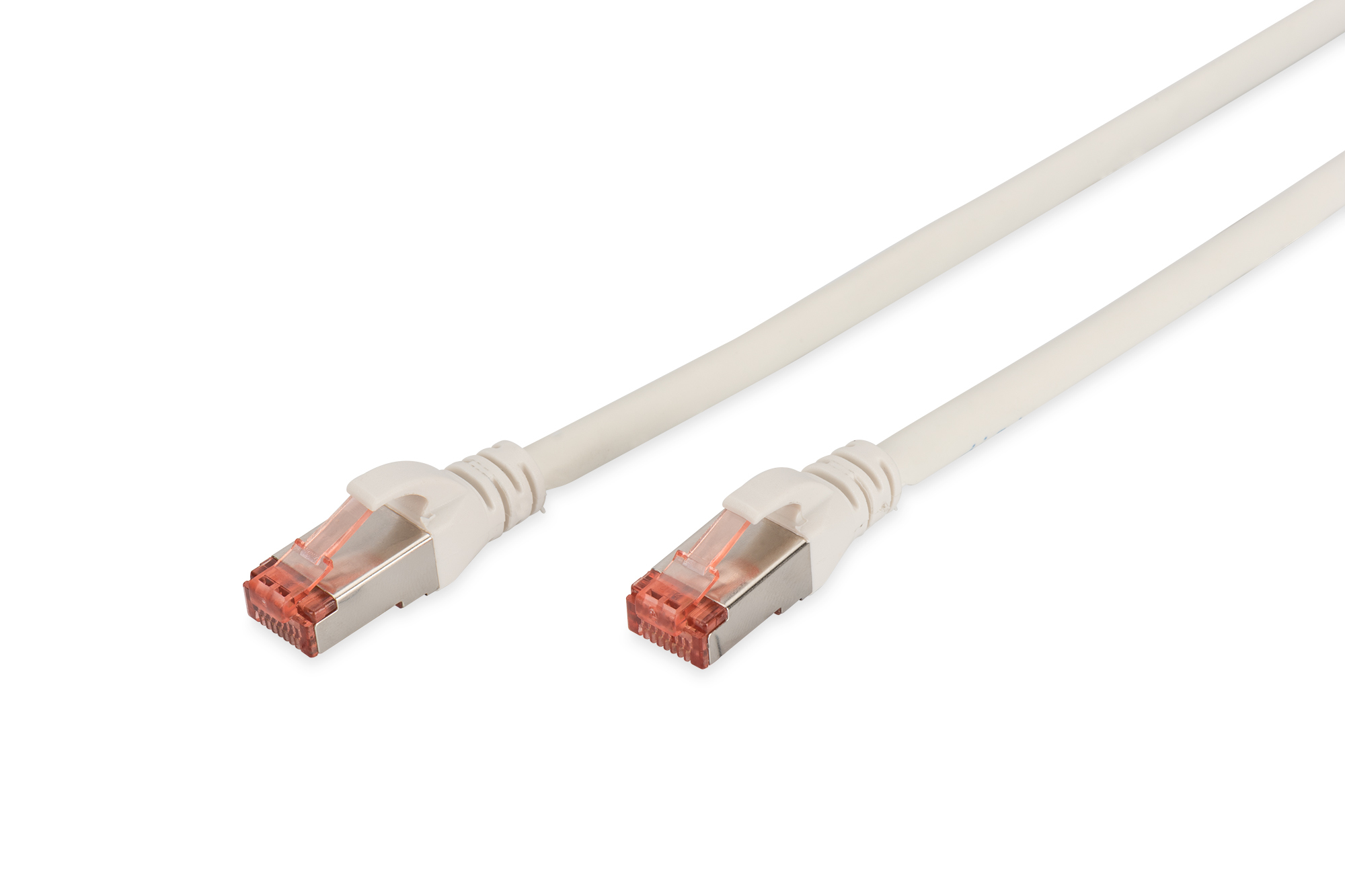 DIGITUS Patchkabel CAT 6 S-FTP, Länge 0,5 m, Farbe Weiß